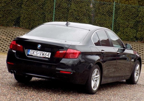 BMW Seria 5 cena 62999 przebieg: 195000, rok produkcji 2014 z Zakliczyn małe 379
